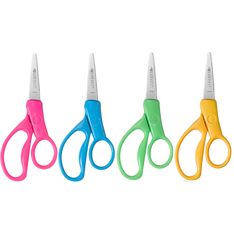The Teachers' Lounge®  Scissor for Kids, Pointed, 5 Length, Pack
