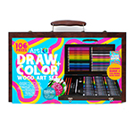 Color & Doodle Art Case, 121 Pieces - AOO47121MB