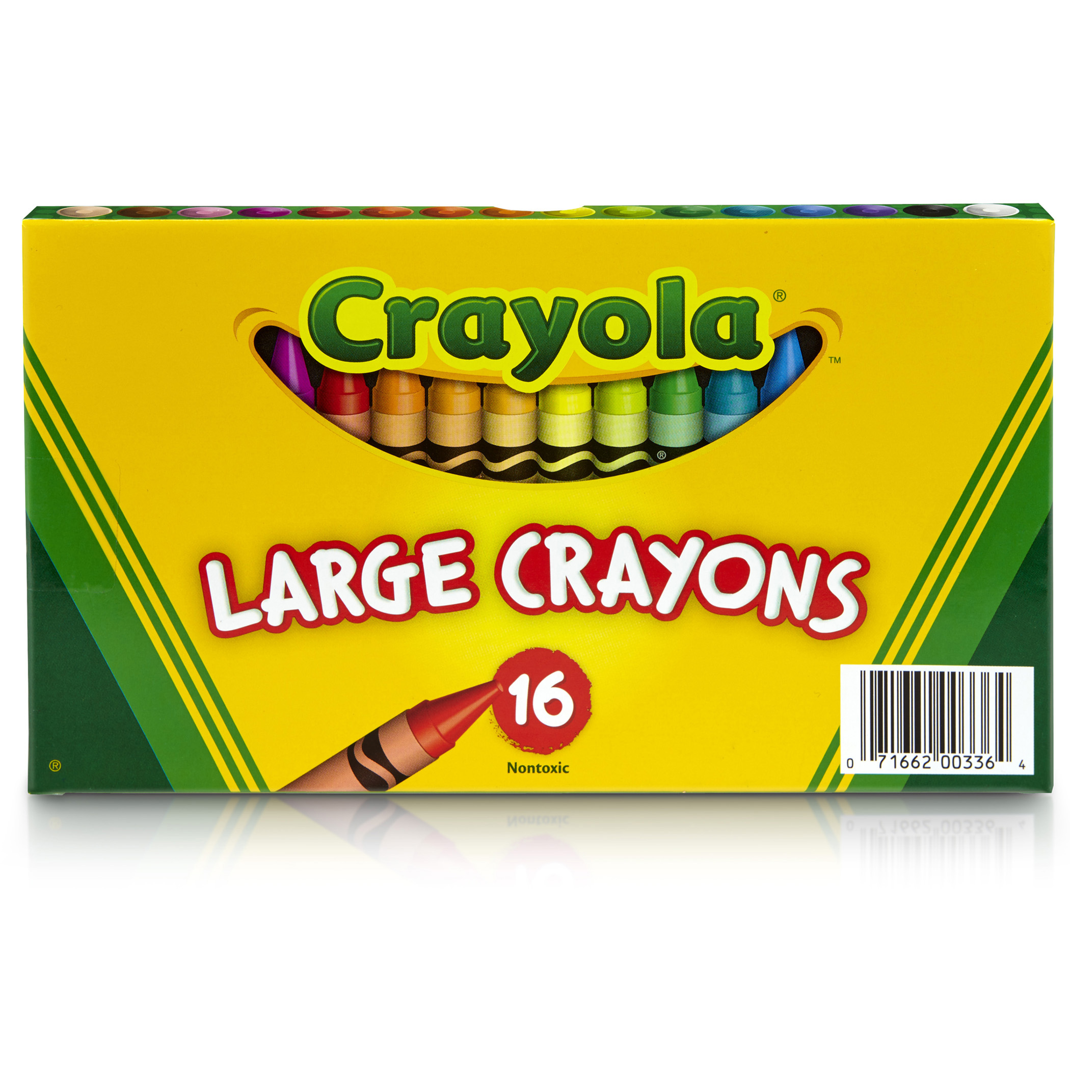 The Teachers' Lounge®  Crayons, Regular Size, 16 Colors