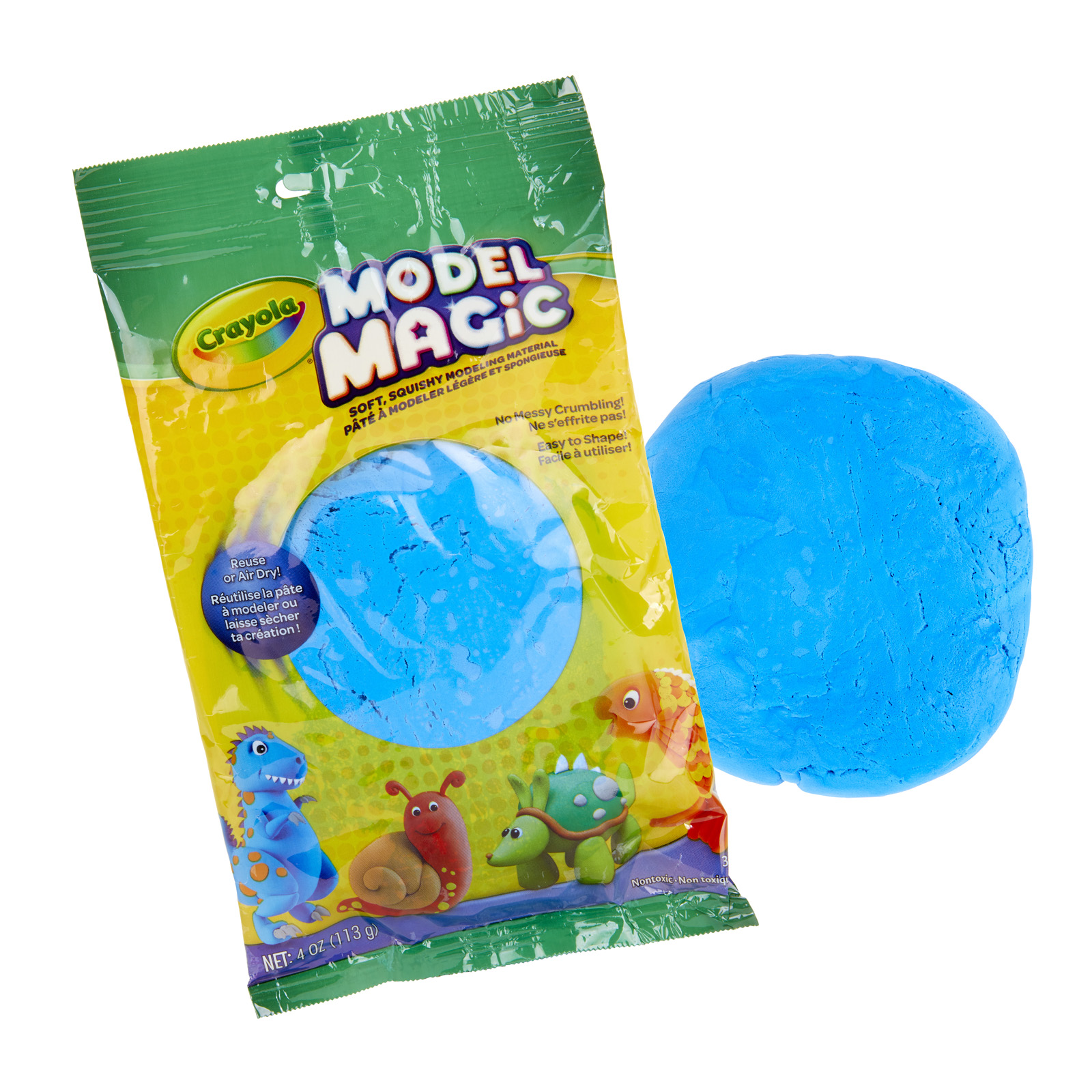  Crayola Model Magic Modeling Compound, Blue, 4 oz