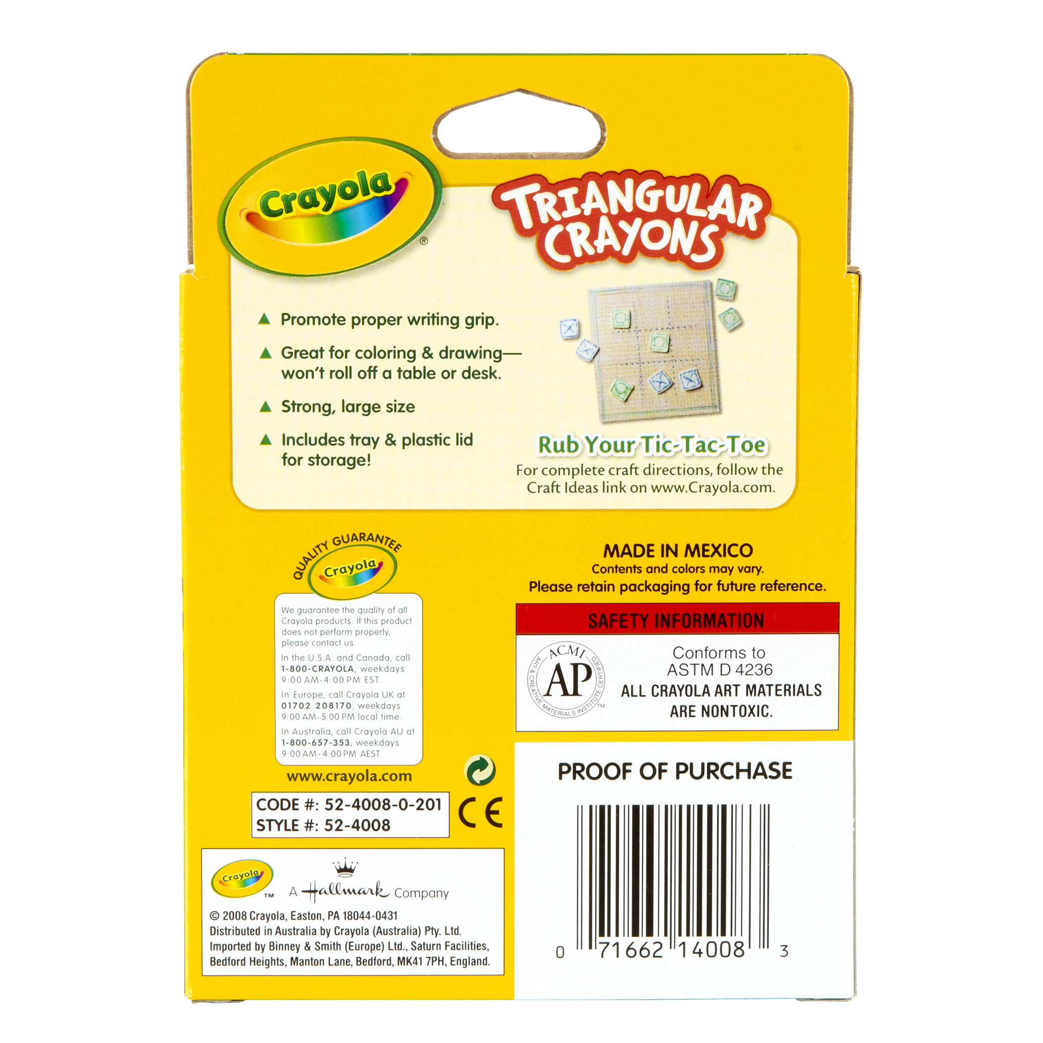 The Teachers' Lounge®  Dry Erase Washable Crayons, Bright Colors