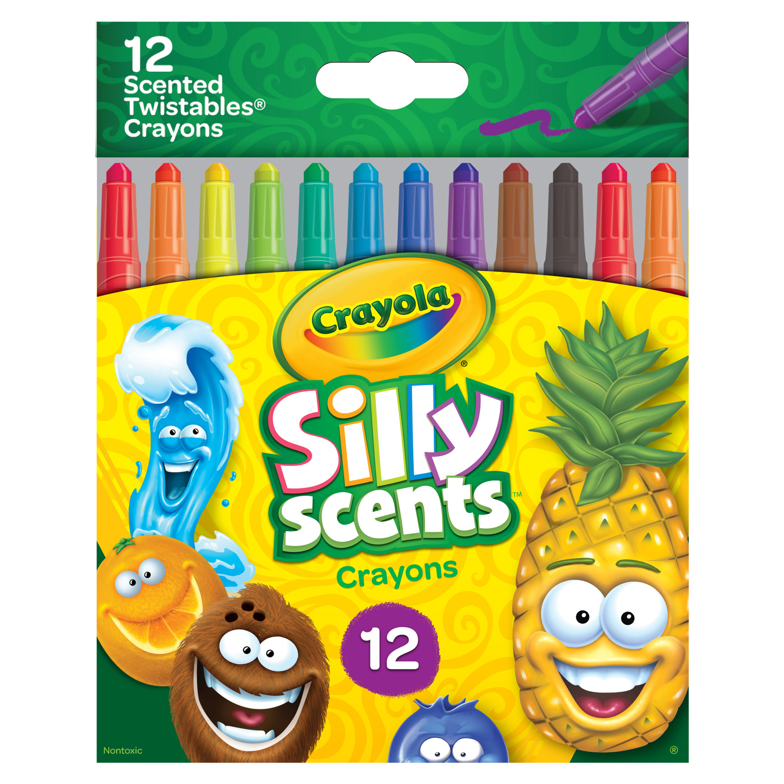 Bulk Crayons, Brown, Regular Size, 12 Per Box, 12 Boxes