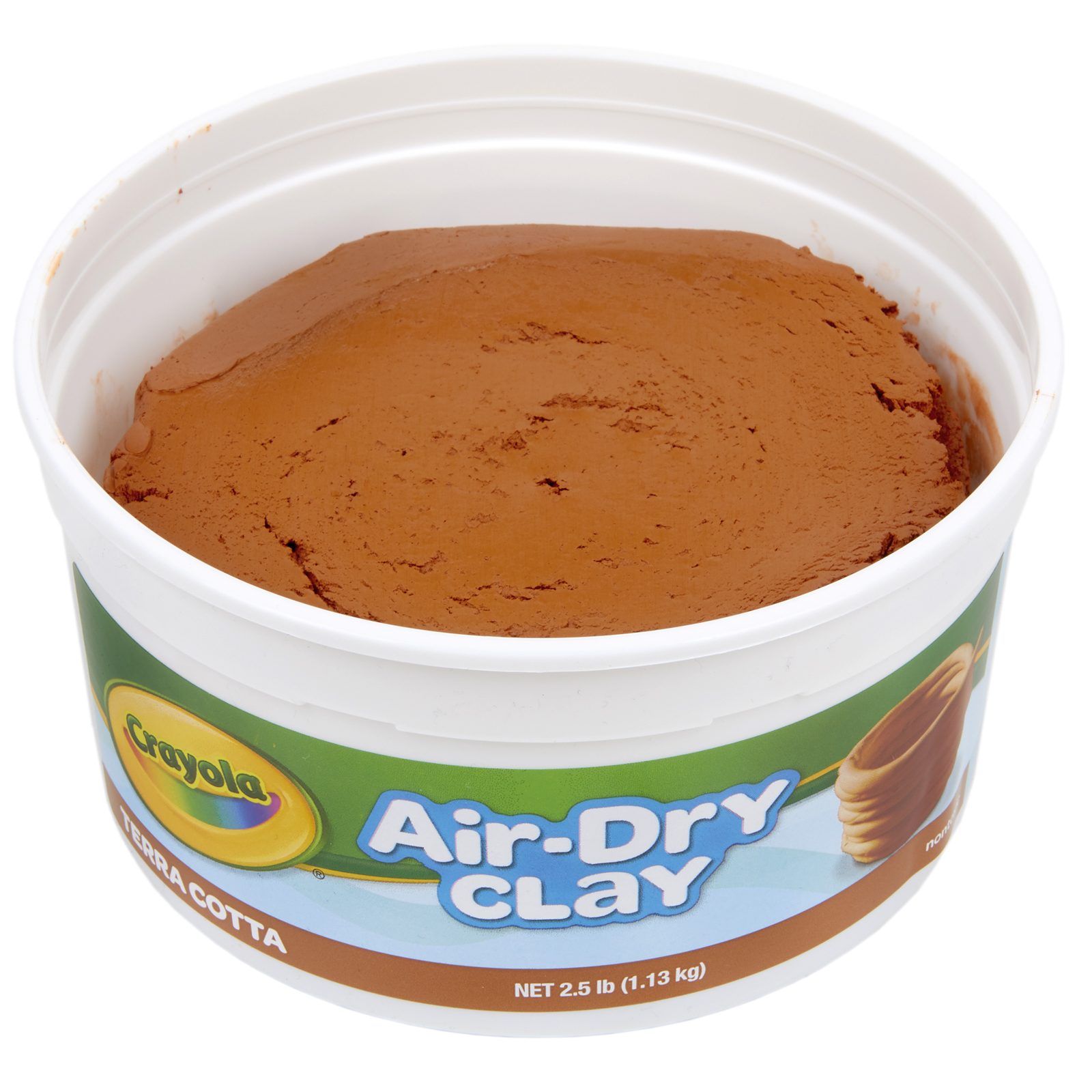 TeachersParadise - Crayola® Air-Dry Clay, Terra Cotta, 2.5 lb Tub, Pack of  4 - BIN575064-4