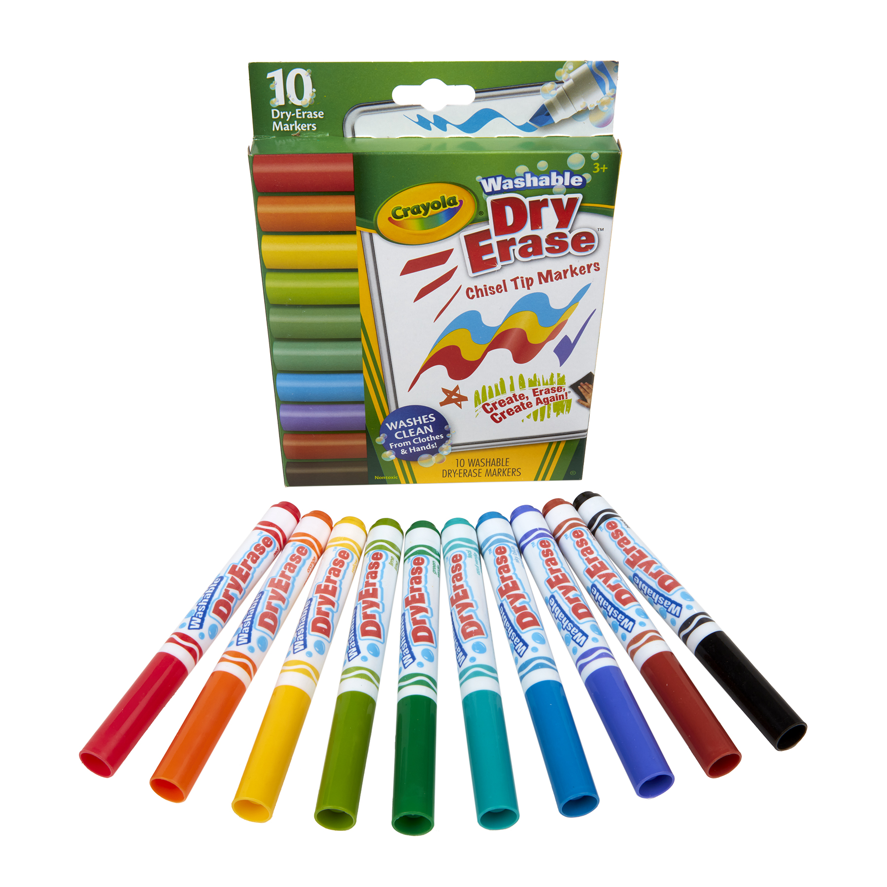 The Teachers' Lounge®  Washable Dura-Wedge Tip Dry Erase Markers
