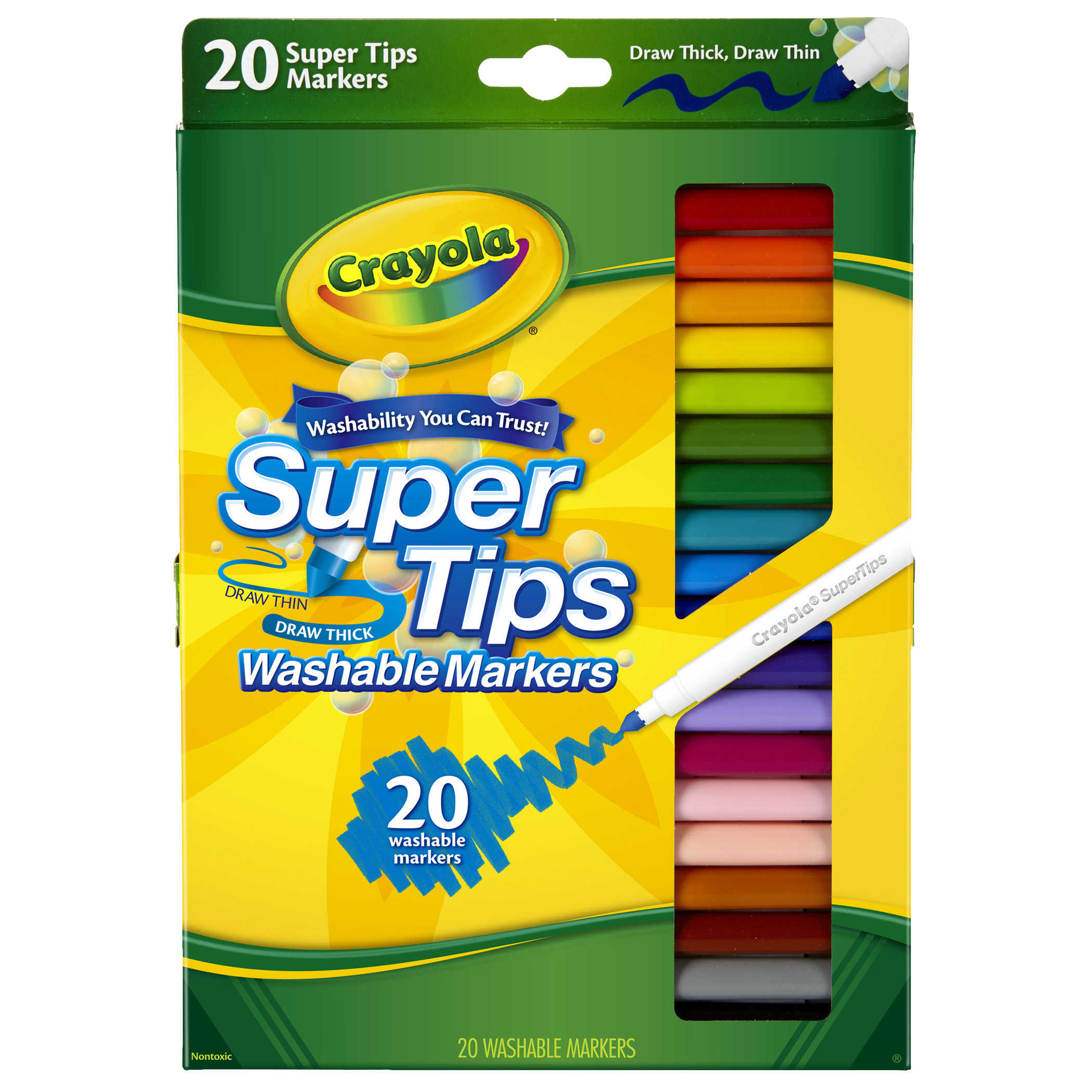 Double Doodlers Dual-Ended Washable Markers, Crayola.com