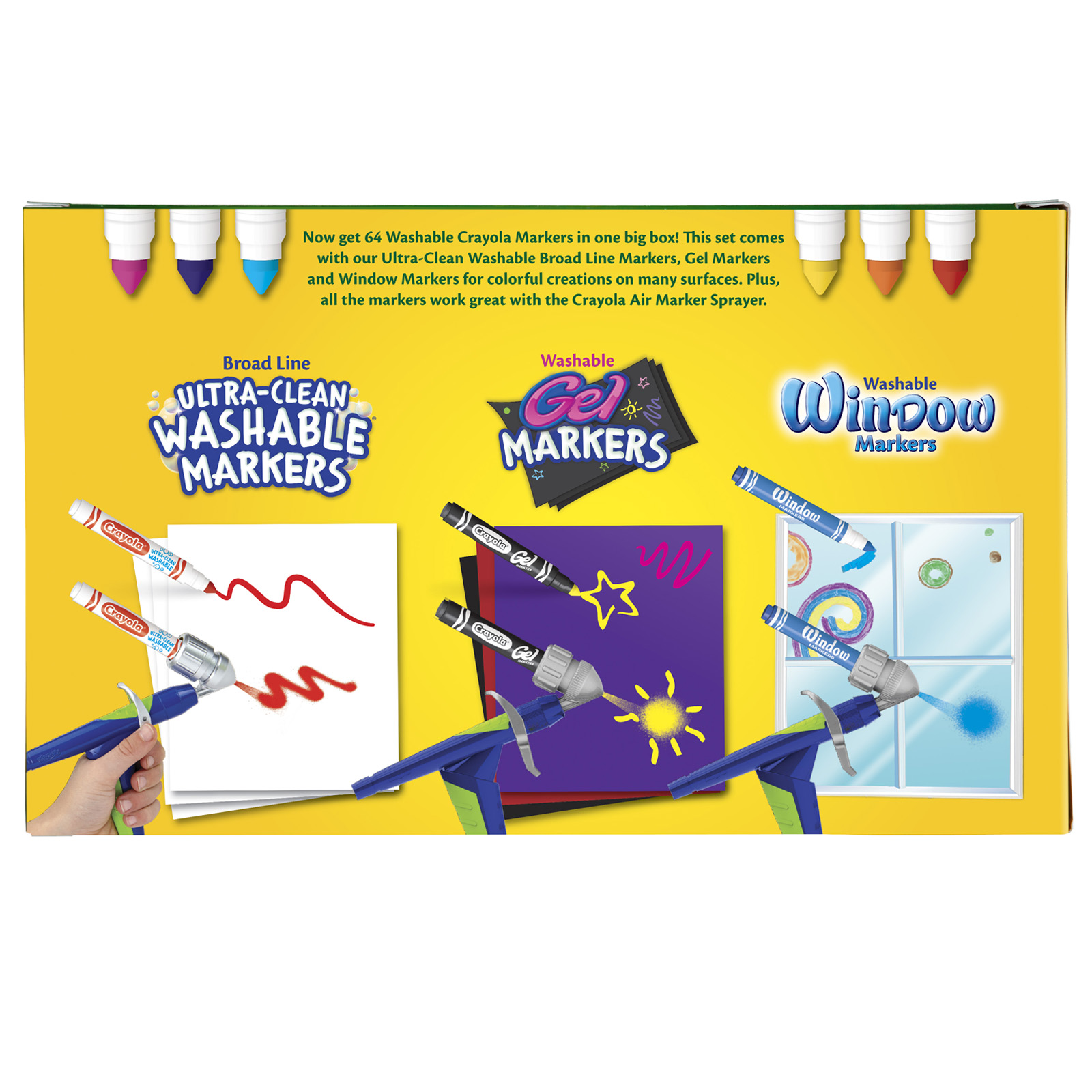 The Teachers' Lounge®  Washable Marker Classroom Pack, Broadline