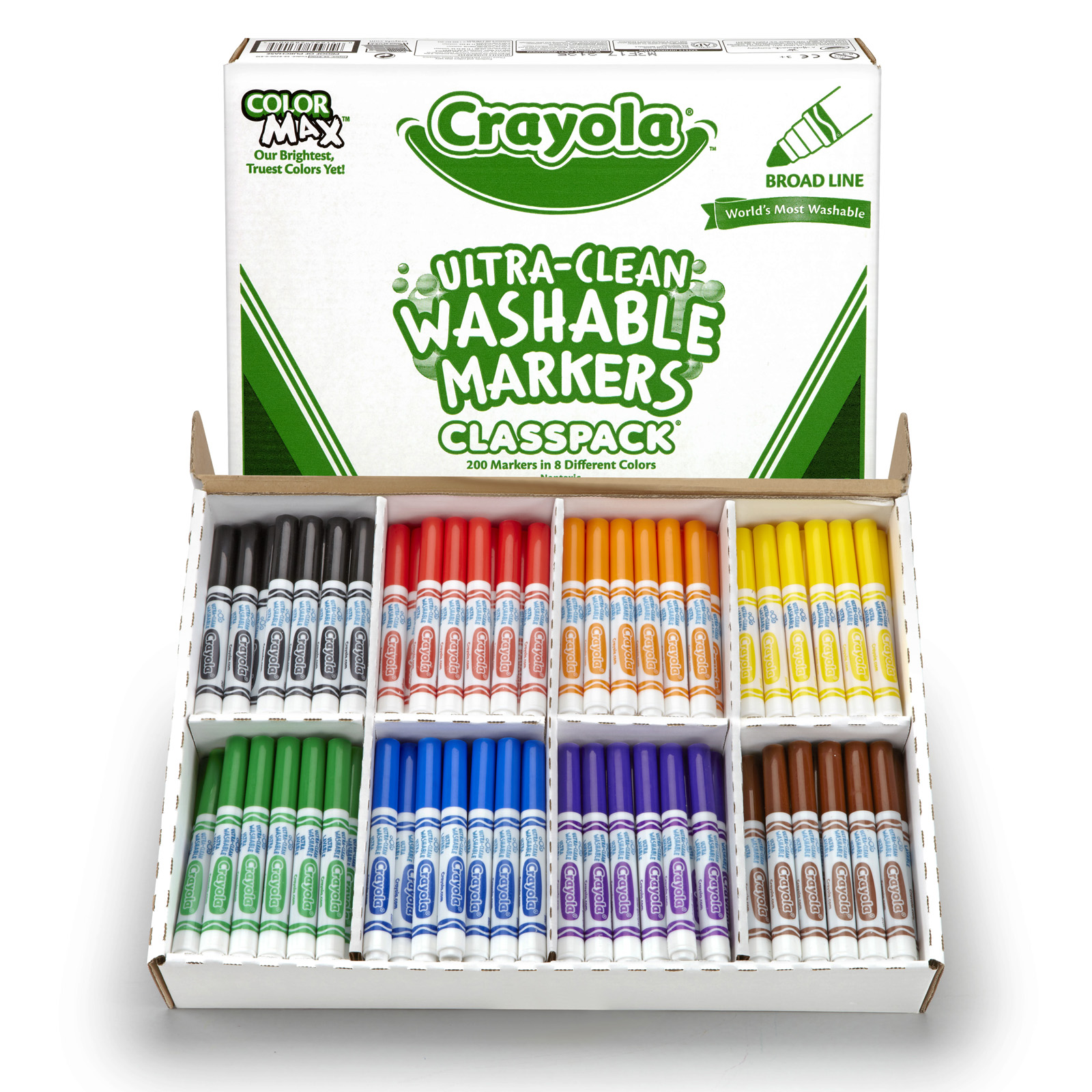 (3 PK) Crayola Metallic Markers 8 Colors - BIN588628-3