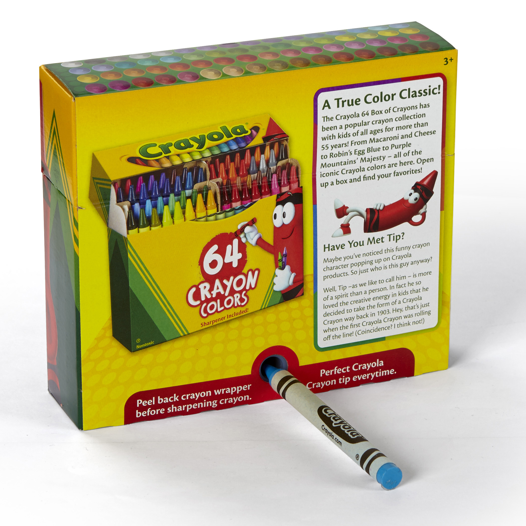 Crayola Crayons 64 ea (Pack of 3)