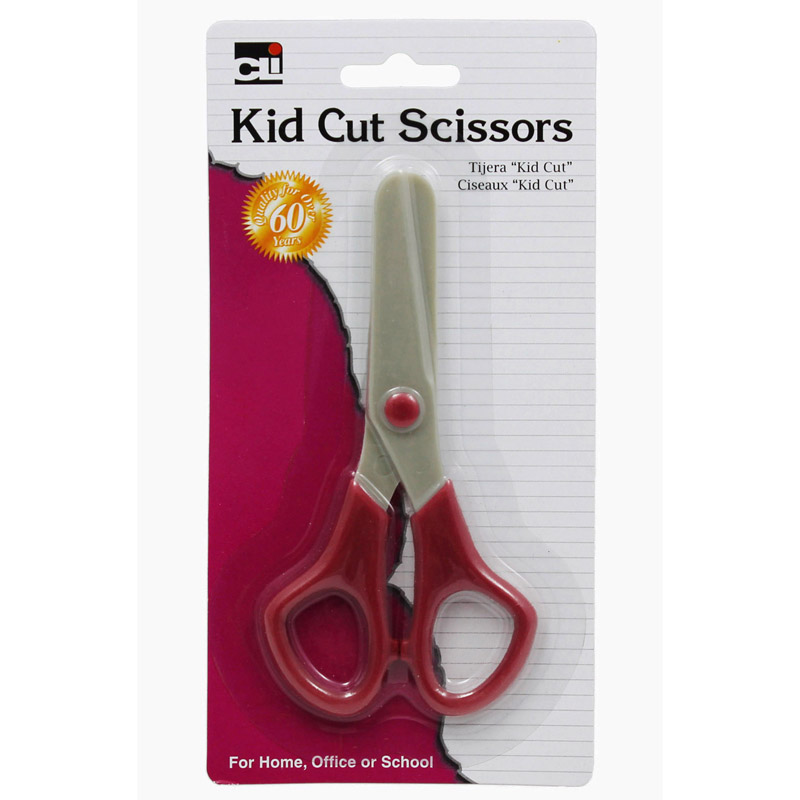 The Teachers' Lounge®  KidiCut 4.75 Spring-Assisted Plastic Safety Scissors,  Pack of 20