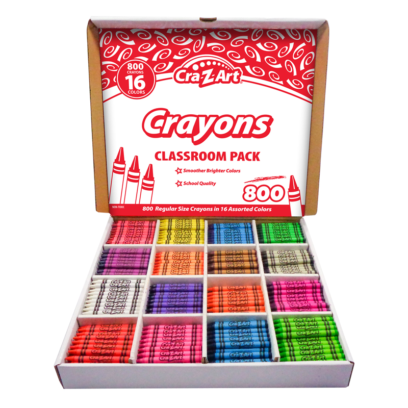 FAS School Wax Crayon classroom boxed set - FAS Fine Art Supplies