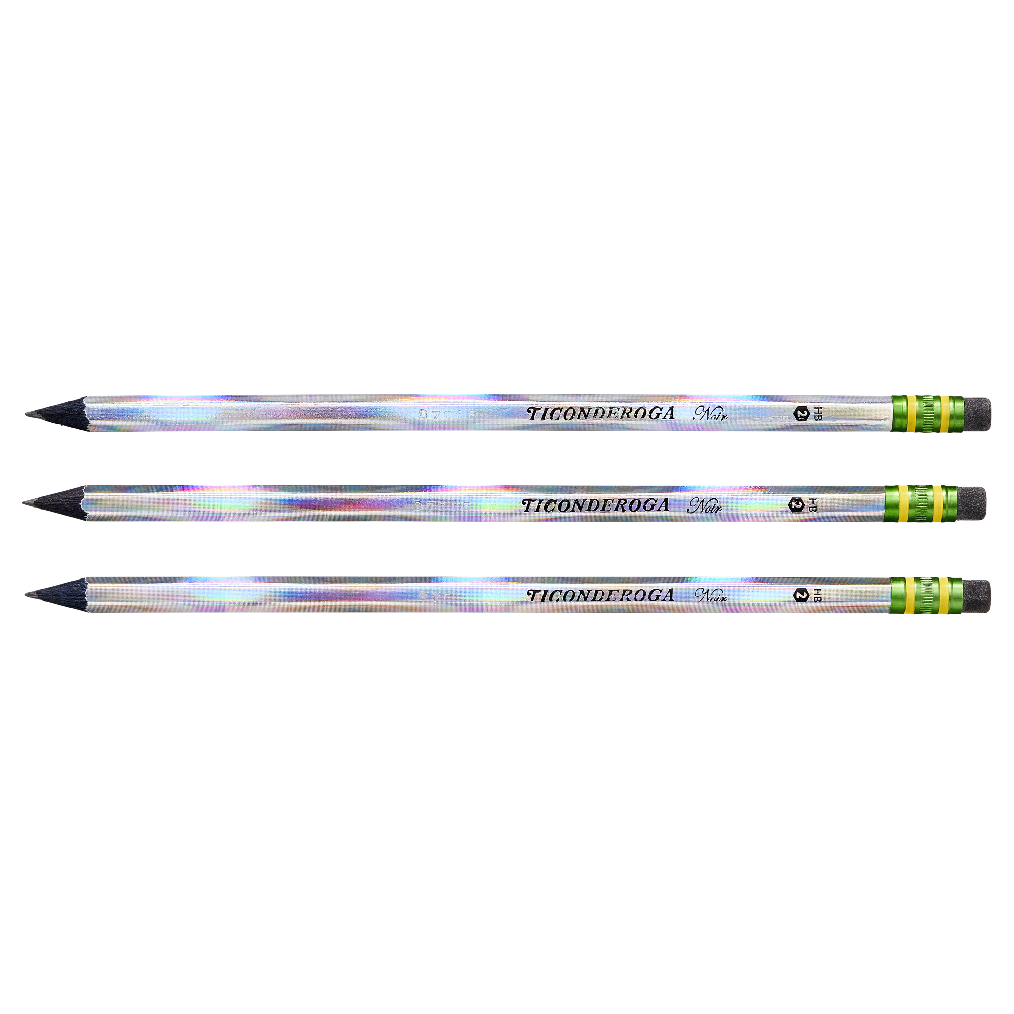 Dixon Ticonderoga No.2 HB Wood Pencils, Black - 10 count