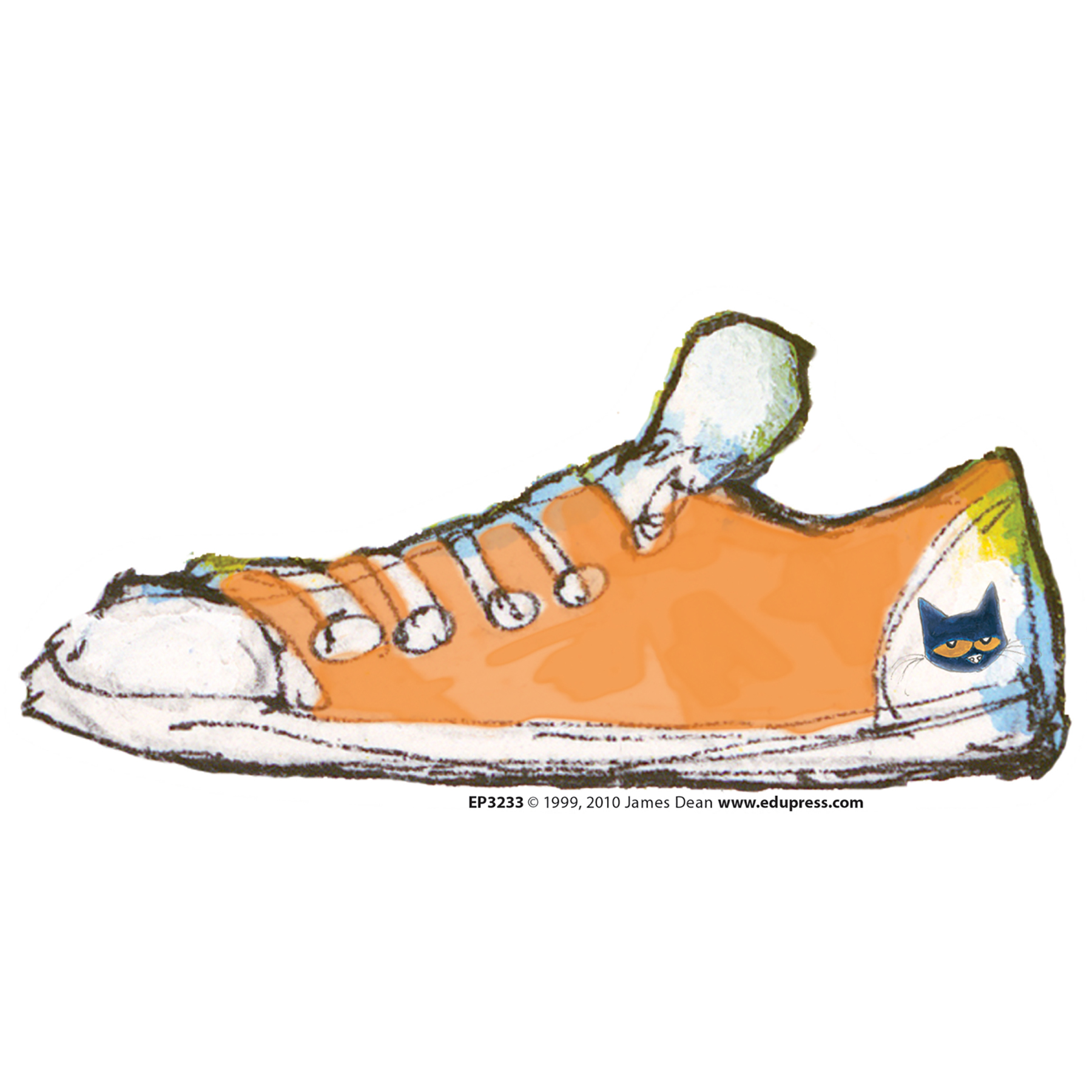 Groovy Shoe Embroidery Design | EmbroideryDesigns.com