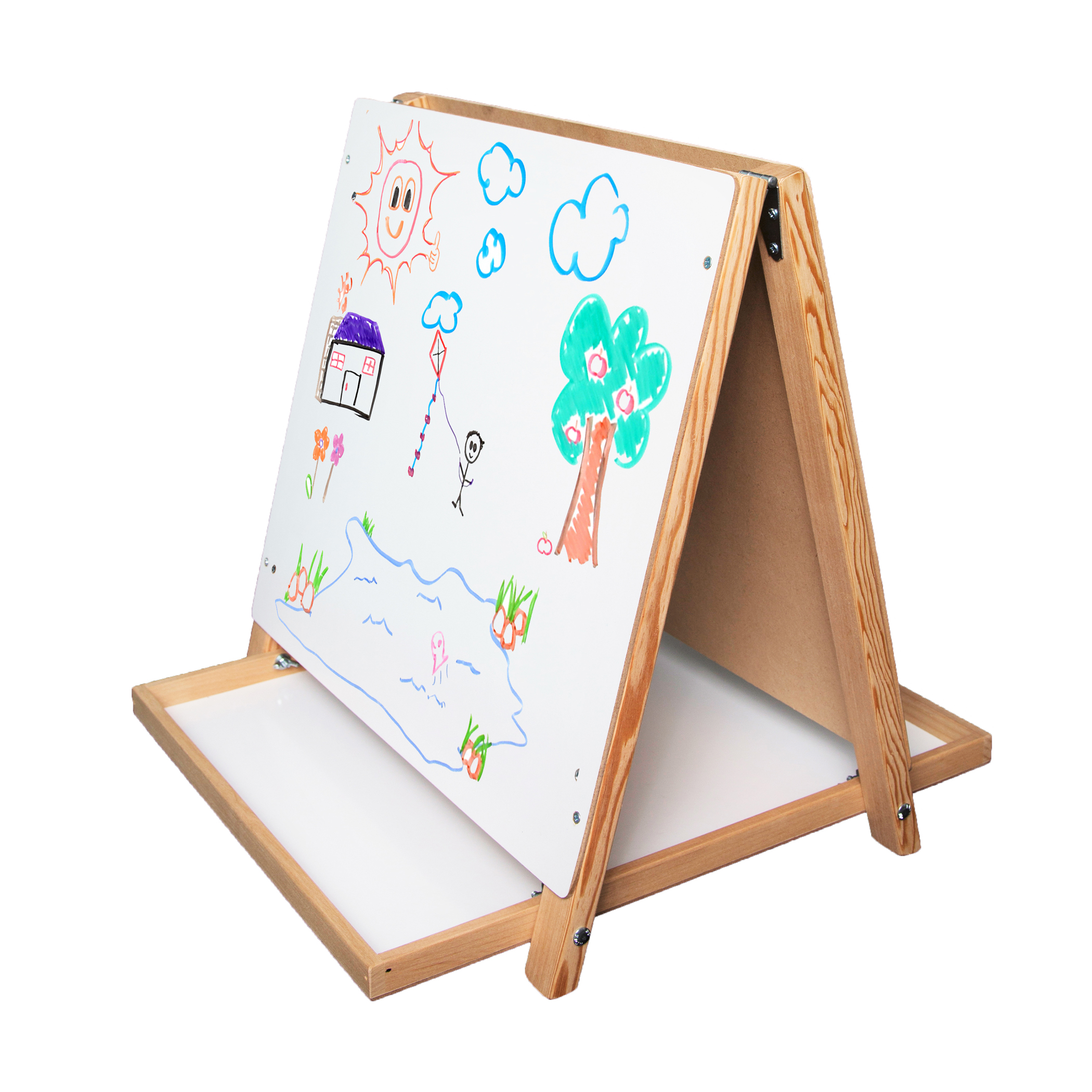 The Teachers' Lounge®  Dual Surface Table Top Easel, 18.5 x 18