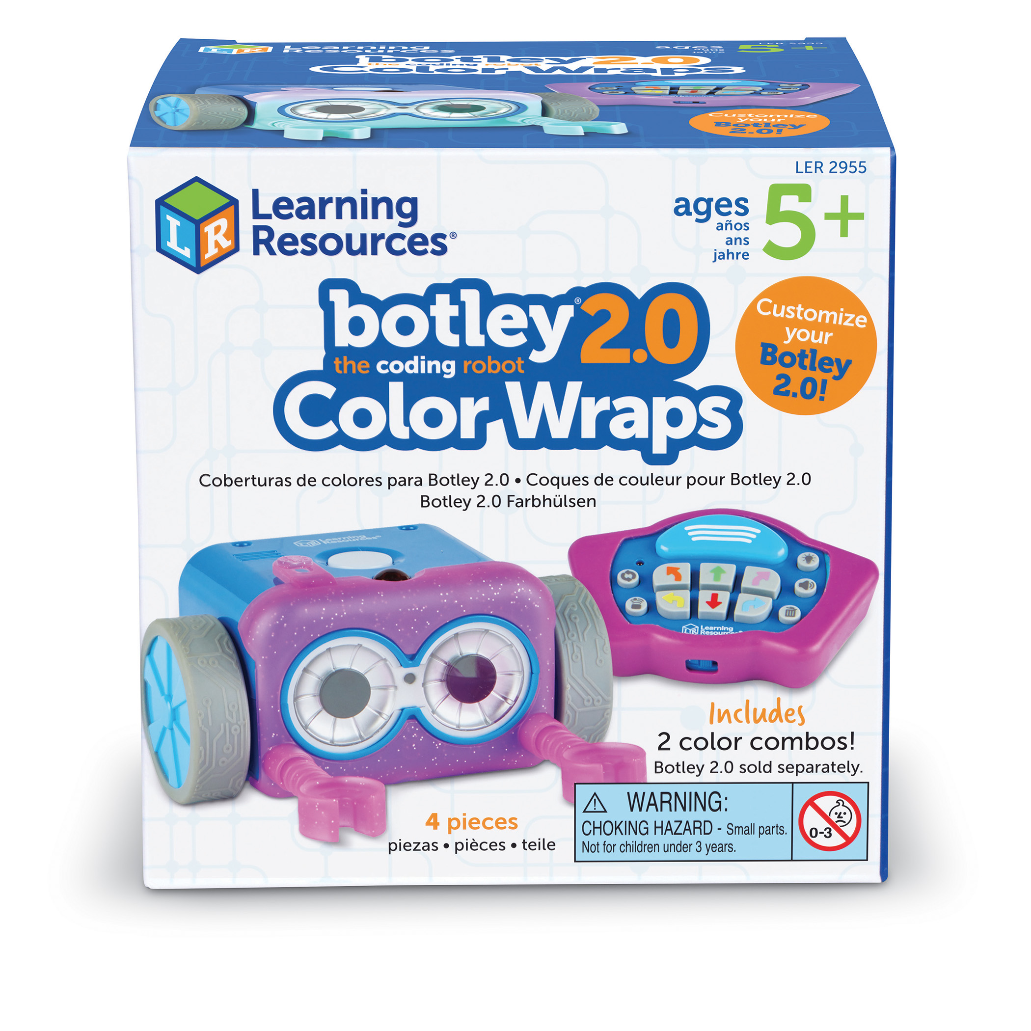 The Teachers' Lounge®  Botley® 2.0 Color Wraps: Purple Pack