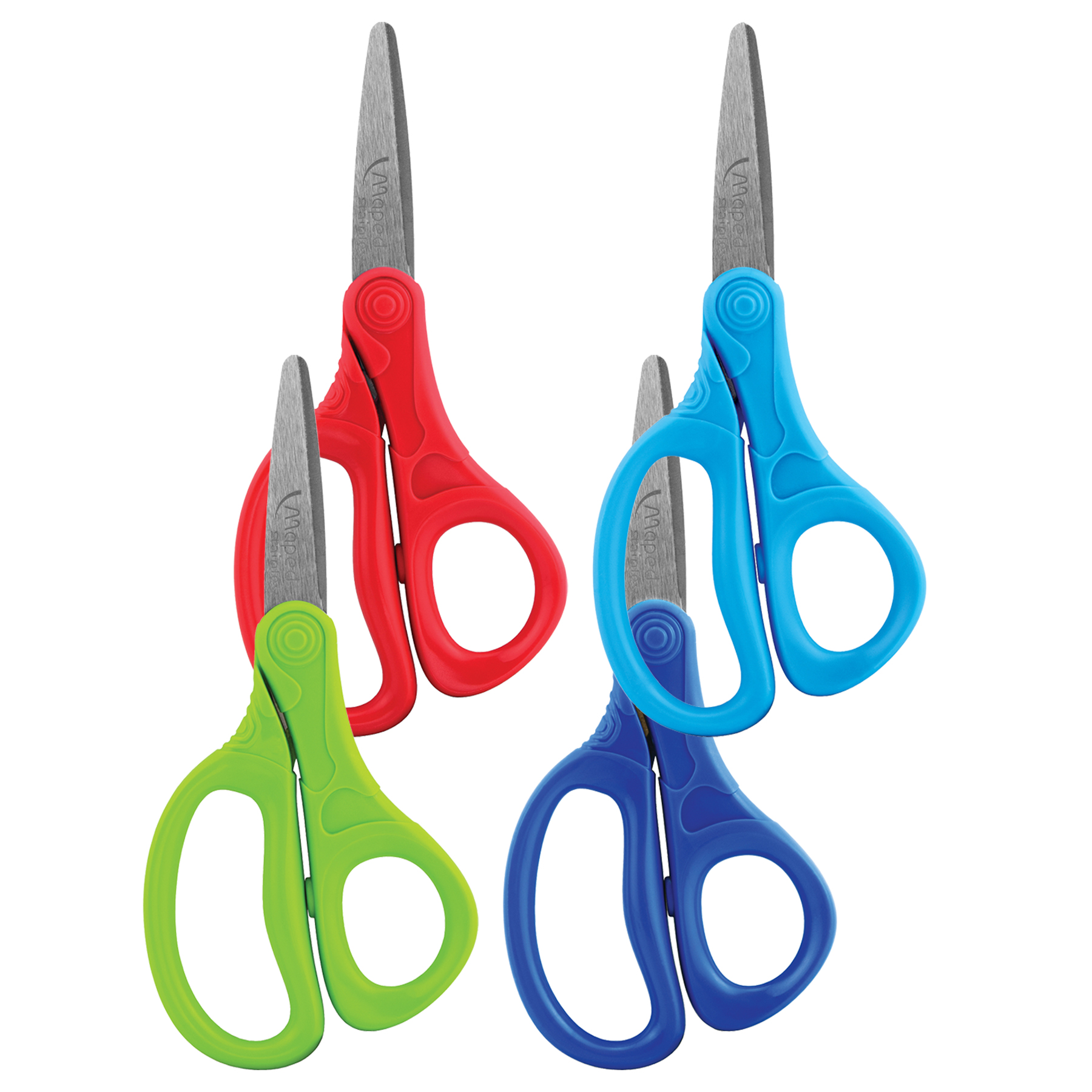 The Teachers' Lounge®  Essential 5 Pointed School Scissors, Assorted  Colors, Retail Packaging