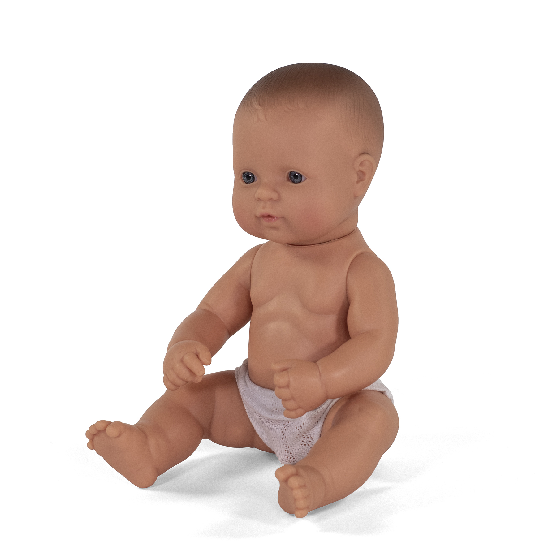 Newborn Baby Doll Caucasian Boy Miniland Educational Corporation 