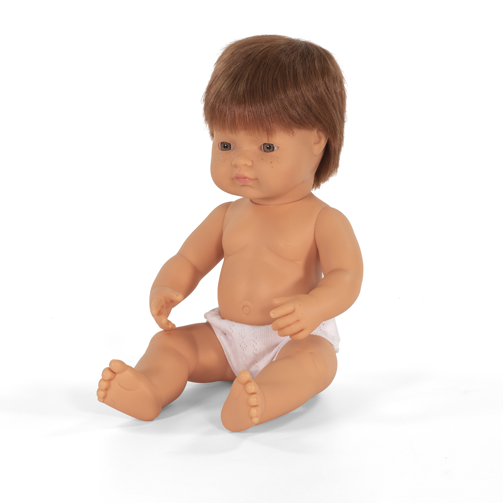 Miniland 15'' Anatomically Correct Baby Doll, Caucasian Boy and Caucasian  Girl