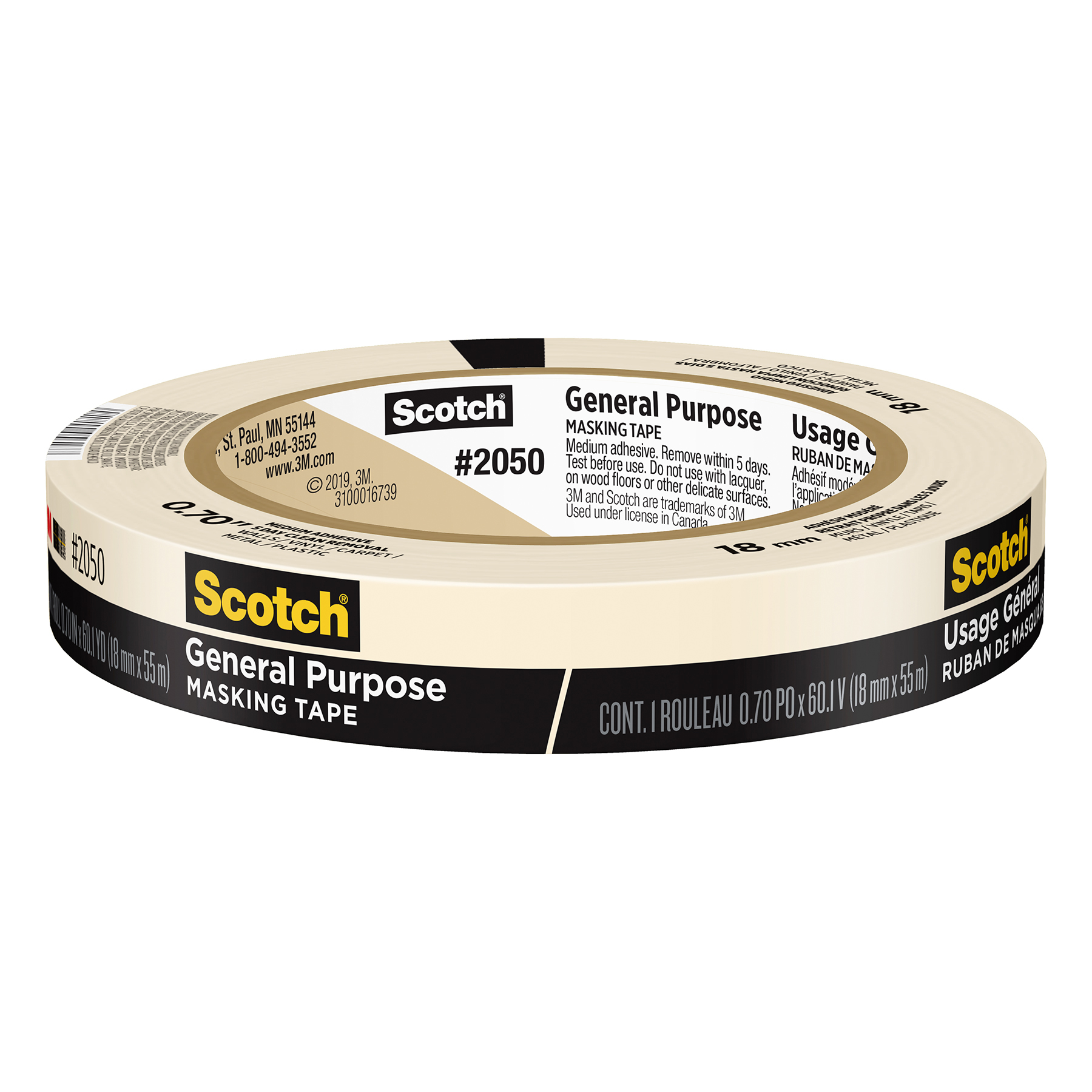 The Teachers' Lounge®  General Purpose Masking Tape, 0.70 in x