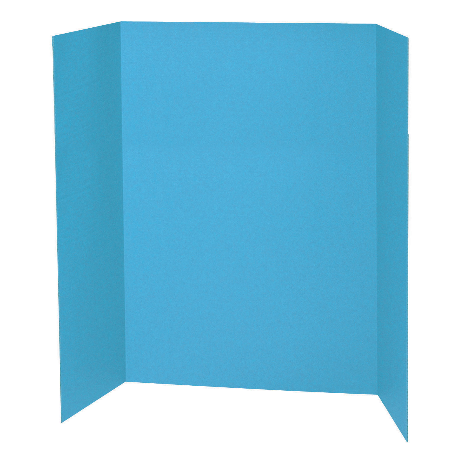The Teachers' Lounge®  Presentation Board, Blue, Single Wall, 48 x 36,  Pack of 6