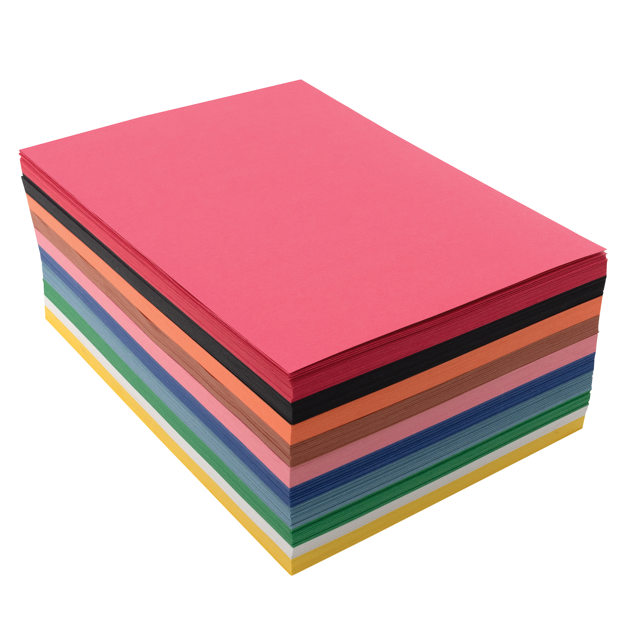 The Teachers' Lounge®  Lightweight Construction Paper, 10 Assorted Colors,  6 x 9, 500 Sheets