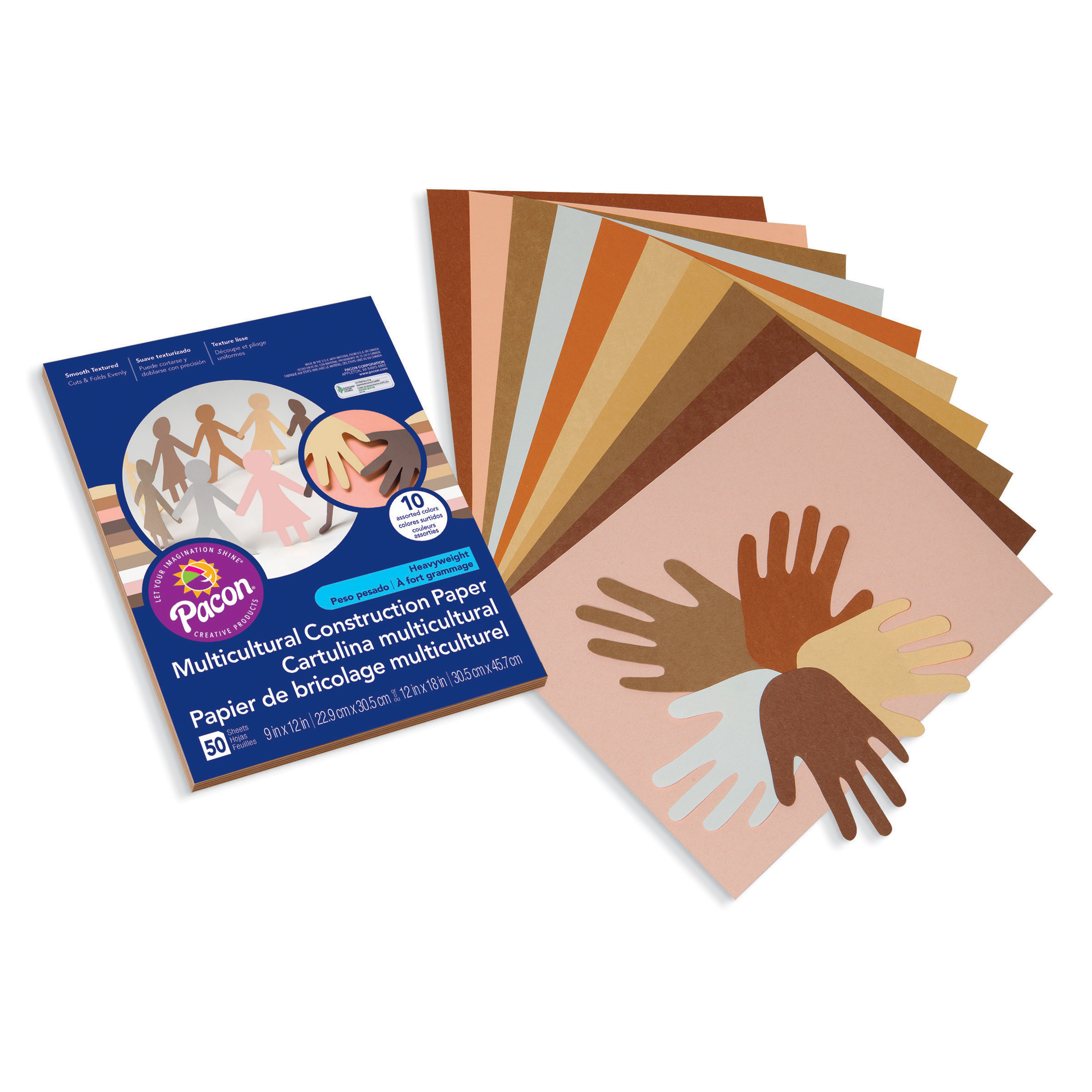 Multicultural Skin Tone Construction Paper