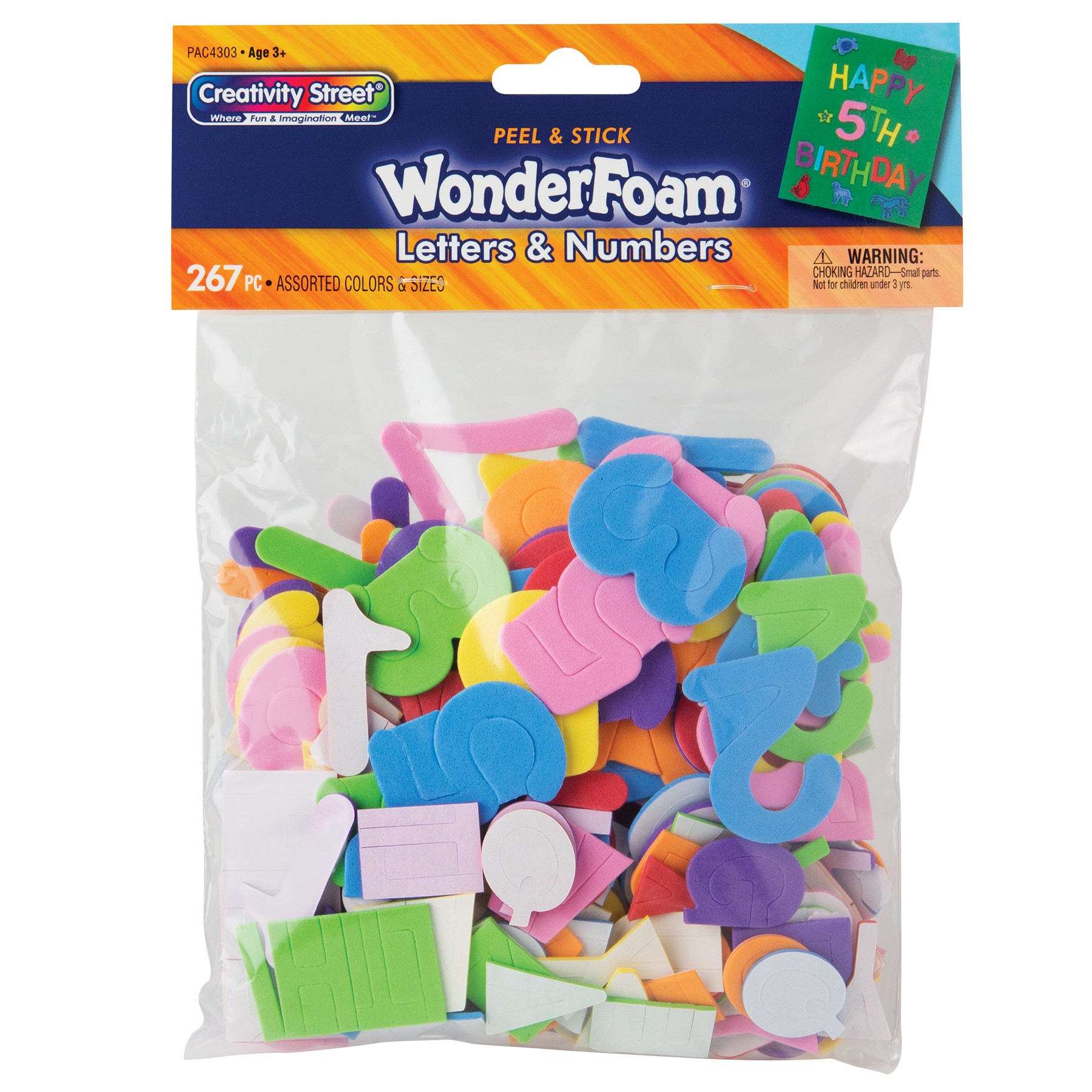 Self Adhesive Assorted Foam Shapes for Children Craft in Different Pack  Size