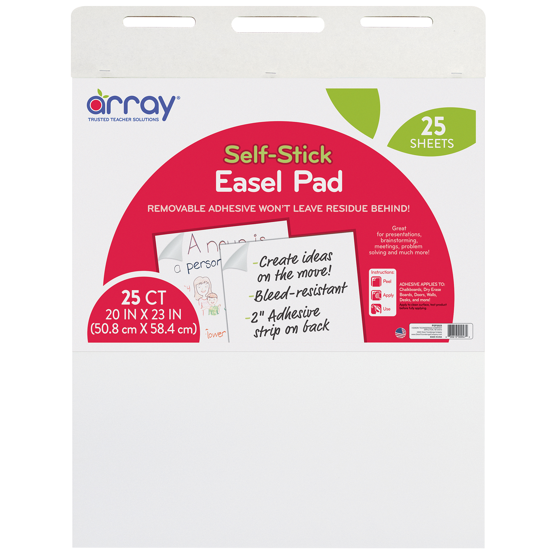 Buy Post-it 20 x 23 White Self-Stick Dry-Erase Tabletop Easel Pad - 1 Pad  (MMM563DE)