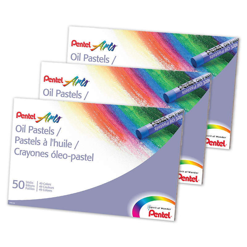 Crayola Oil Pastels, Neon Colors, 12 Per Pack, 6 Packs (BIN524613-6)