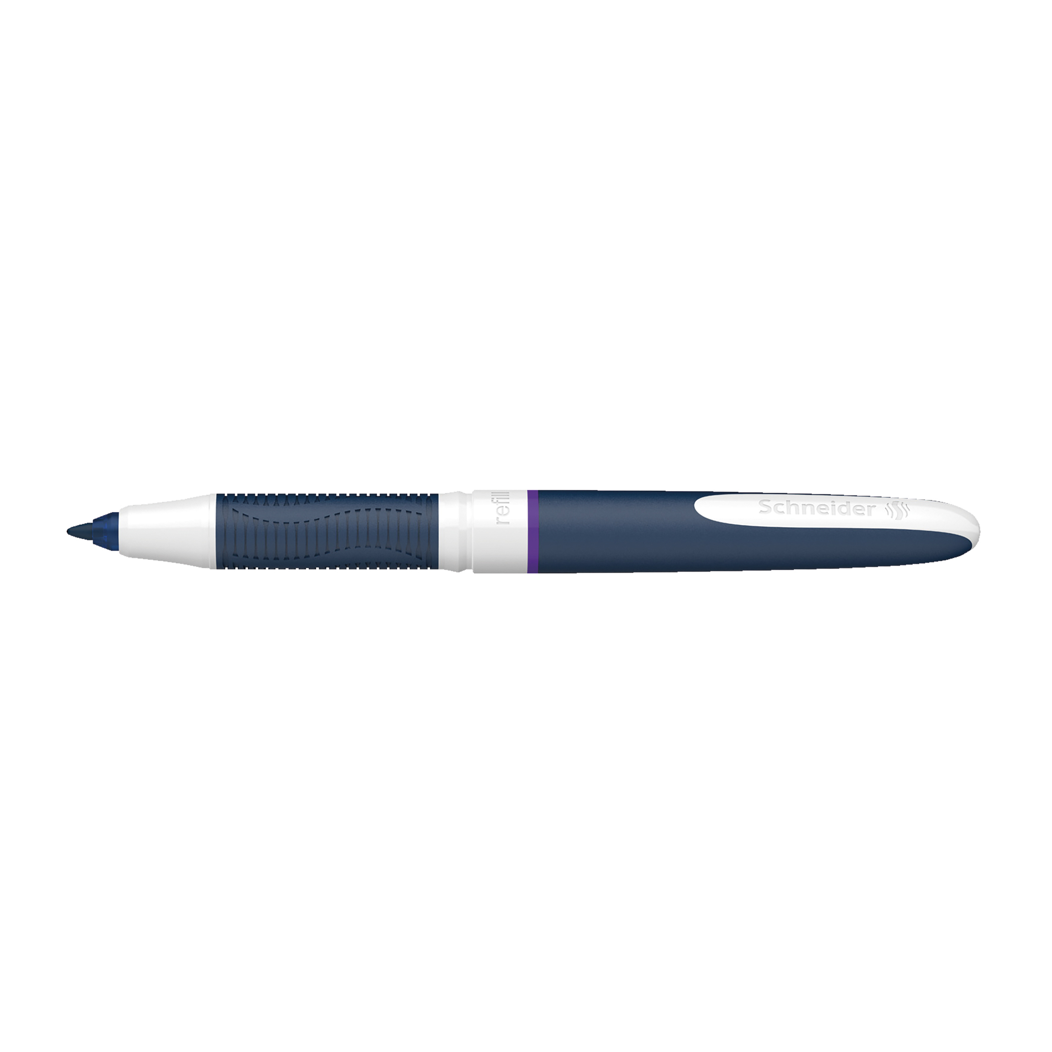 The Teachers' Lounge®  One Change Rollerball Pen, Refillable, 0.6 mm,  Violet Ink, Single Pen