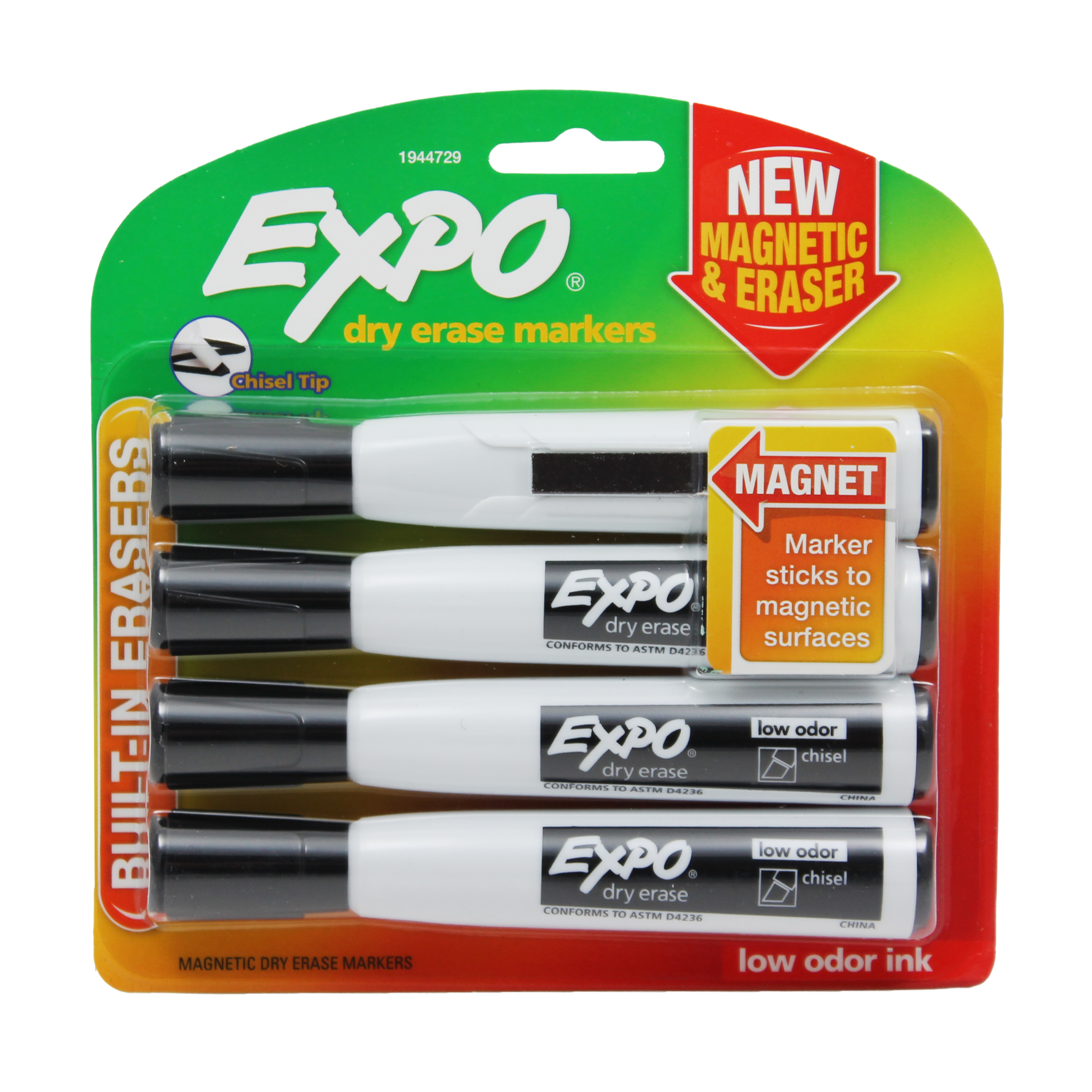 Dry Erase Fine Point Markers, Black, Class Pack of 24