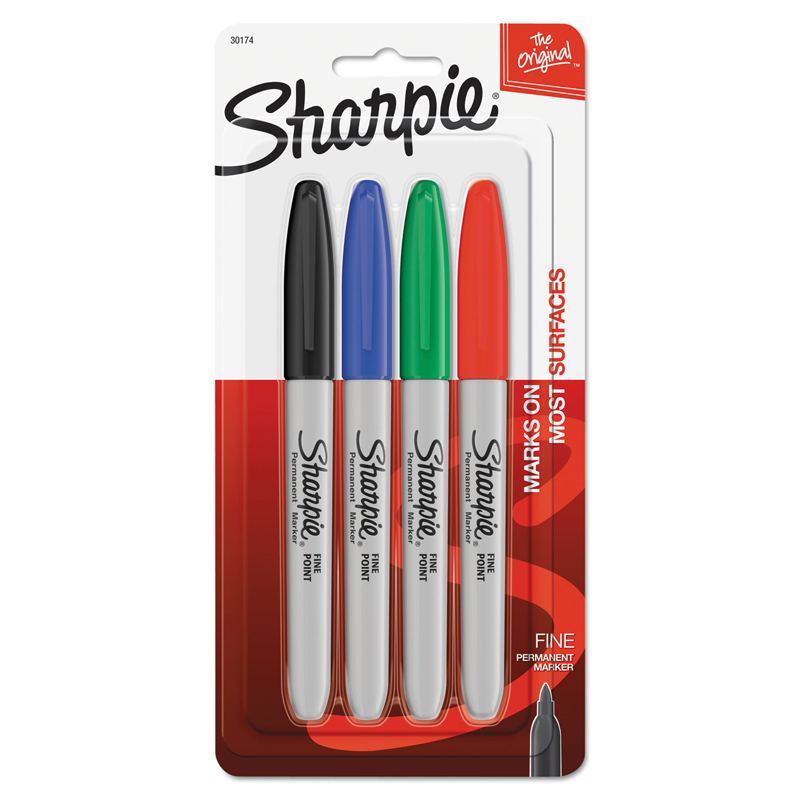 The Teachers' Lounge®  Sign Pen®, Fine Point Color Markers, Assorted, Pack  of 12