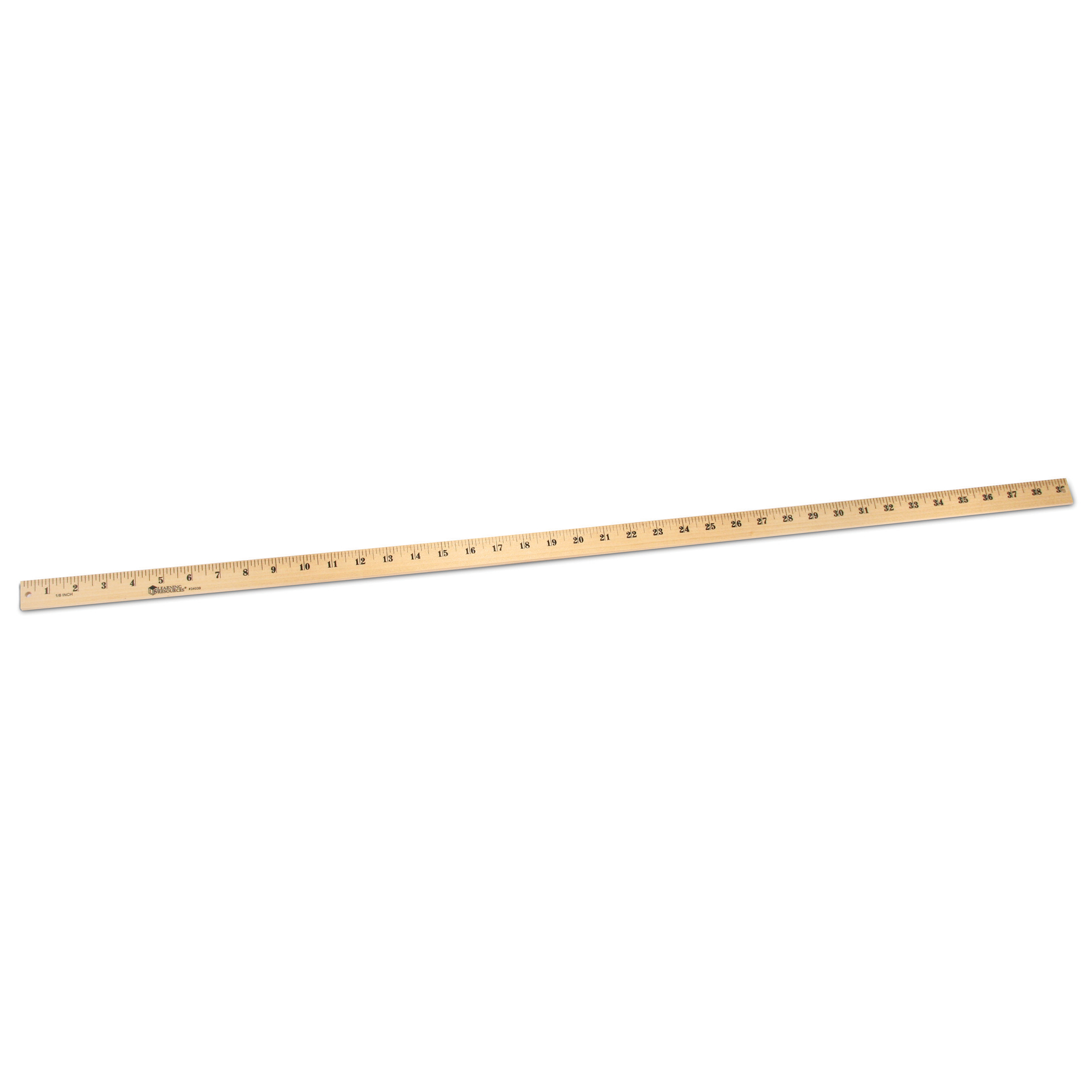 The Teachers' Lounge®  Wooden Meter Stick, Plain Ends, Pack of 3