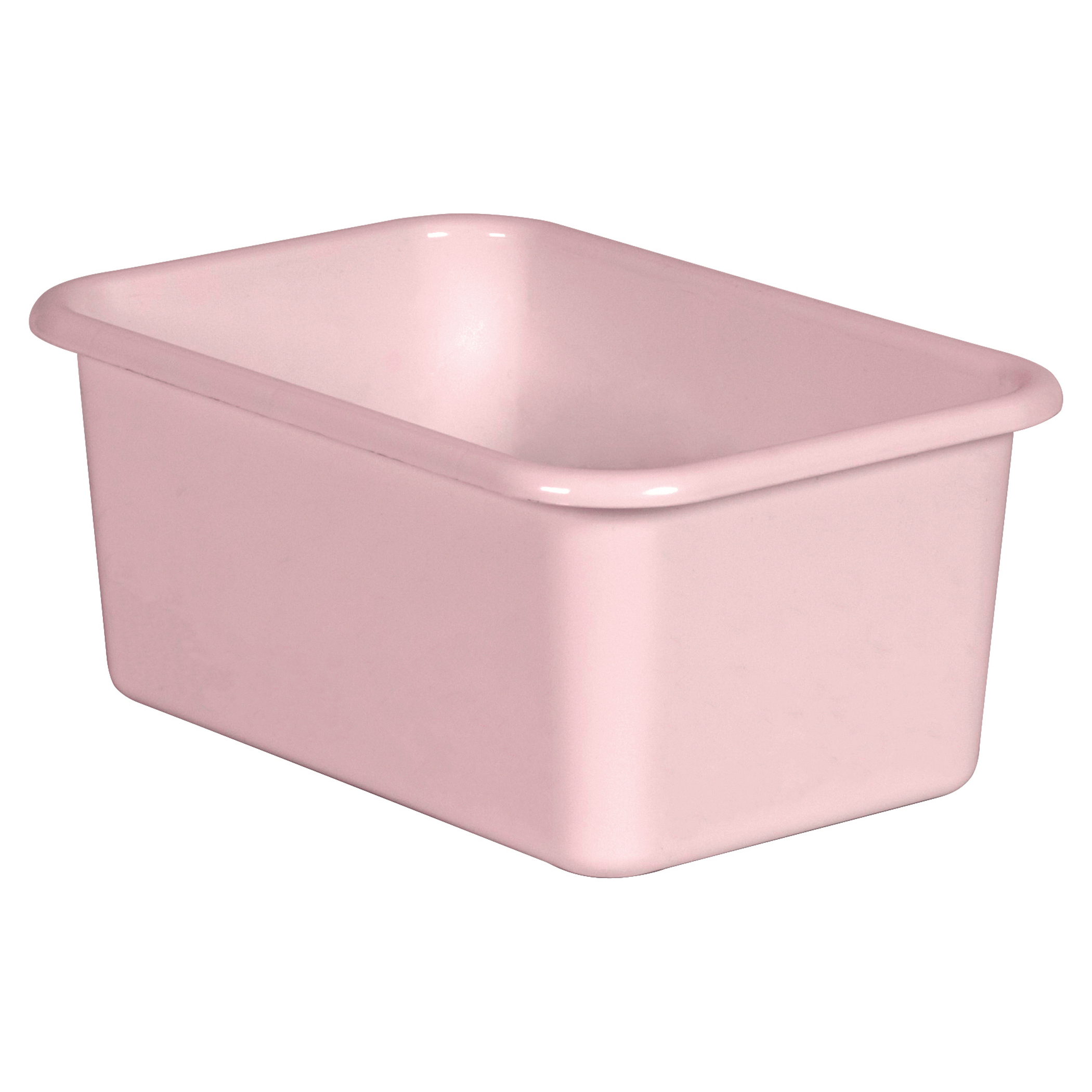 The Teachers' Lounge®  Pink Large Plastic Storage Bin