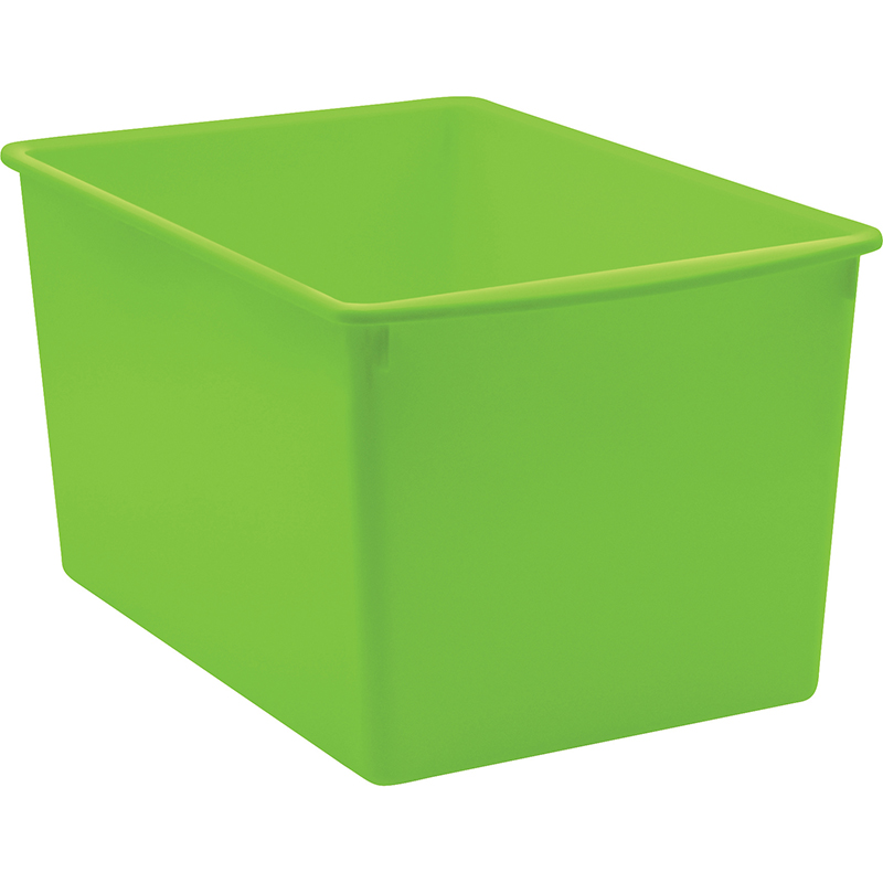 The Teachers' Lounge®  Lime Plastic Multi-Purpose Bin