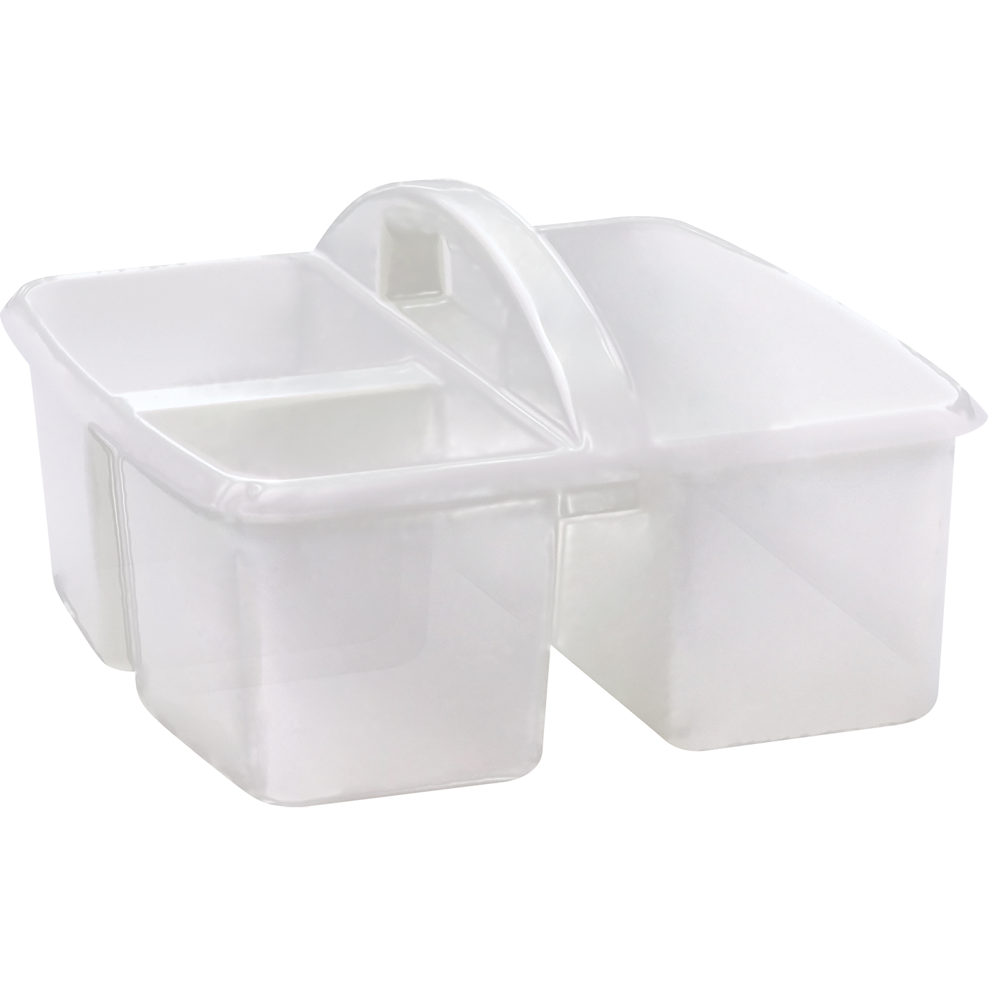 The Teachers' Lounge®  Small Plastic Storage Bin, Clear, Pack of 6