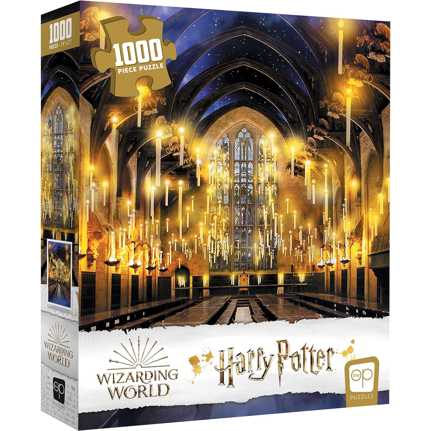 Harry Potter Puzzle Hogwarts Castle 1000 Piece Jigsaw Puzzle 20 x